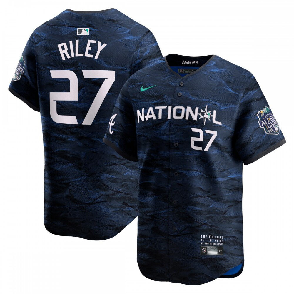 Austin Riley National League 2023 MLB All-Star Game Limited Player Jersey - Royal-Pro Kit Vault | Brand New 26/27 Sports Jerseys